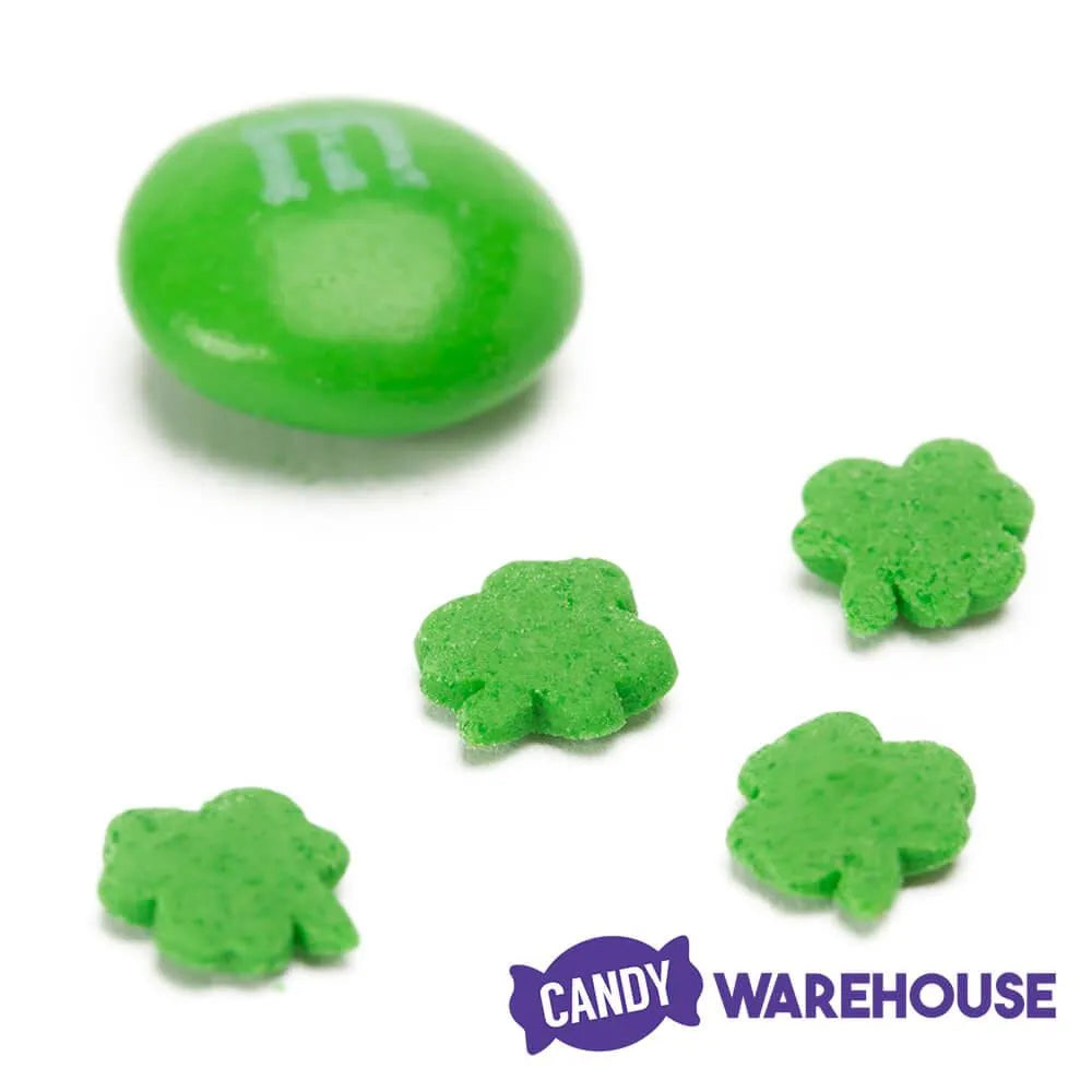 Sprinkle King Tiny Candy Shamrocks: 5LB Carton