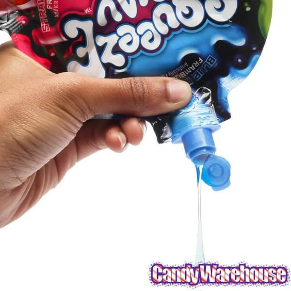 Squeeze Play 3-Flavor Gooey Candy Packs: 12-Piece Box