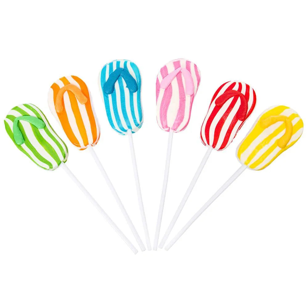 Squire Boone Flip Flops Beach Squire Boone Sandal Lollipops: 24-Piece Box