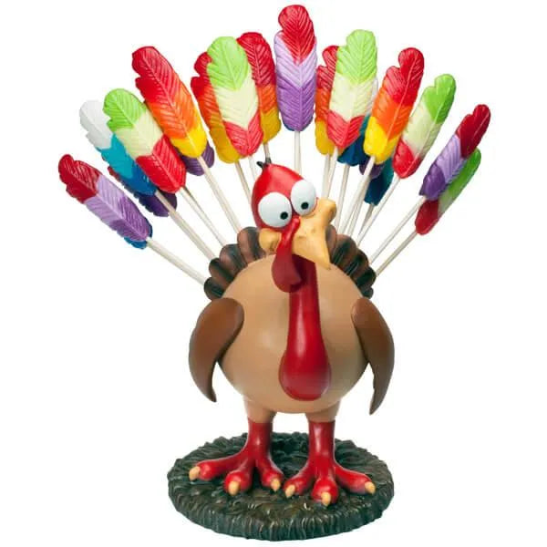 Squire Boone Giant Turkey with 96 Lollipop Feathers