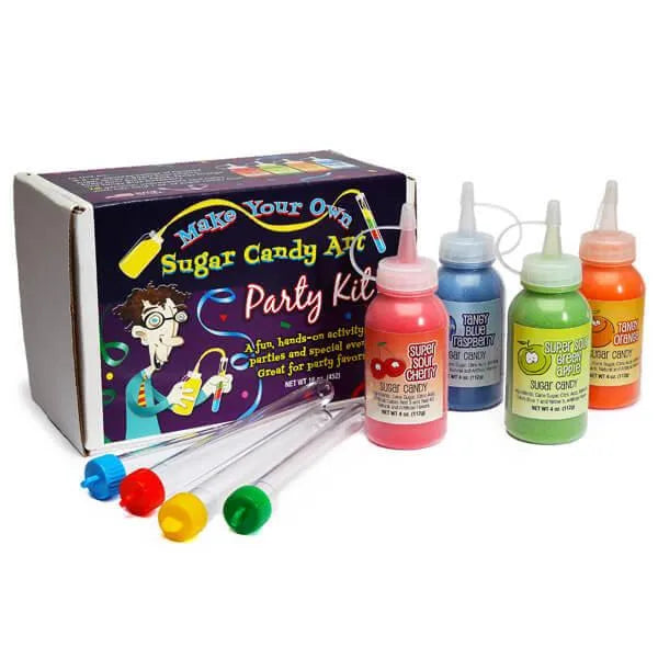 Squire Boone Make Your Own Sugar Art Candy: 4 Color Kit