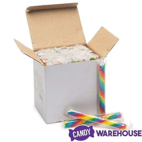 Squire Boone Rainbow Cherry Lollisticks: 48-Piece Box