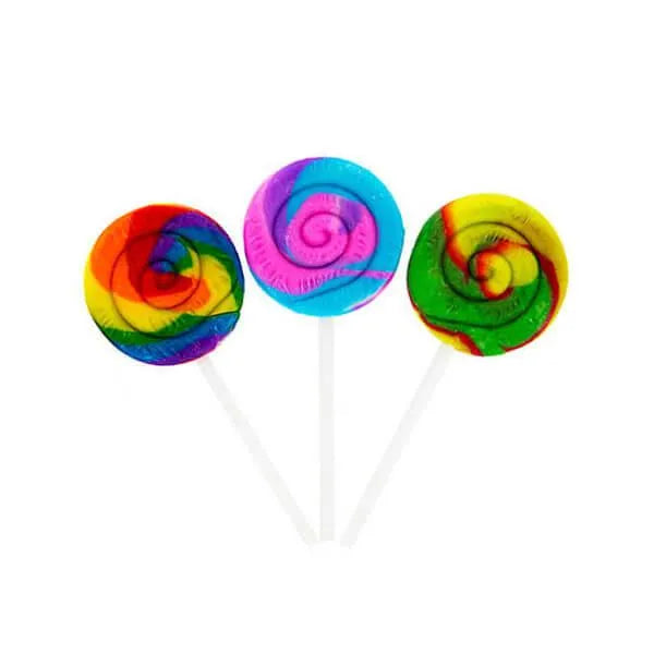 Squire Boone Teeny Tiny Swirl Lollipops: 48-Piece Box