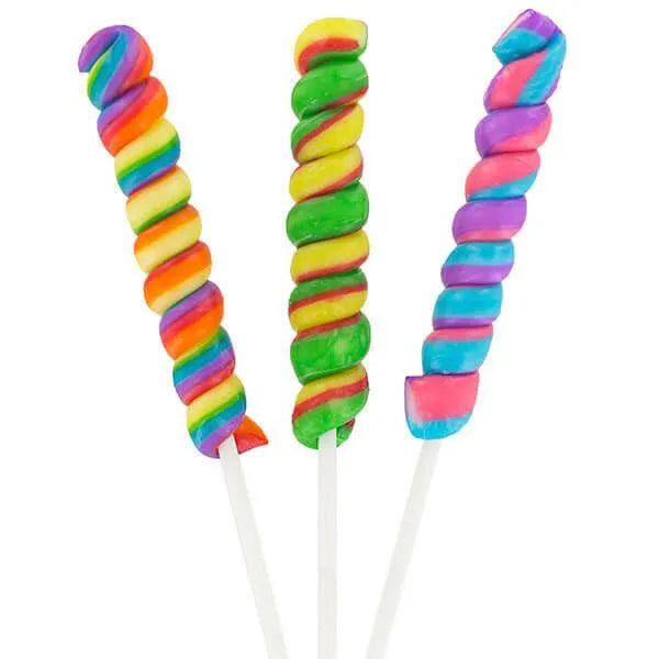 Squire Boone Teeny Twirl Twister Lollipops: 48-Piece Box