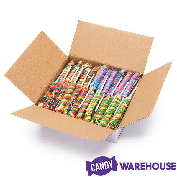 Squire Boone Teeny Twirl Twister Lollipops: 48-Piece Box