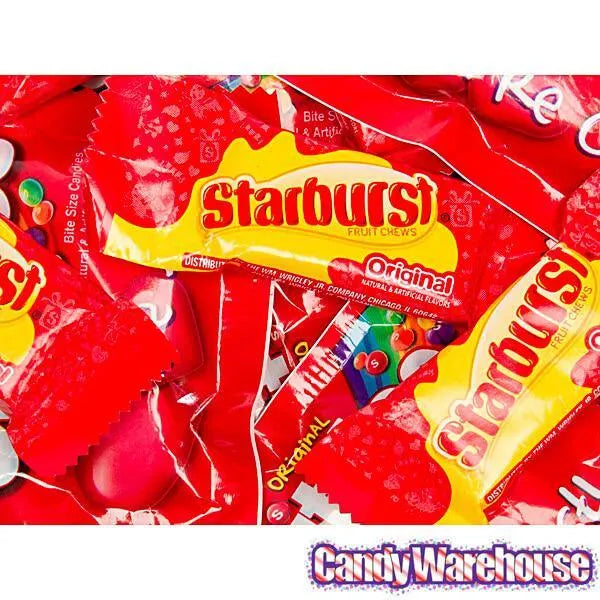 Starburst and Skittles Valentine Candy Packs: 45-Piece Bag