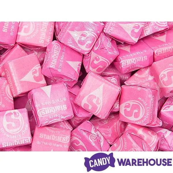 Starburst Fruit Chews Candy - All Pink: 50-Ounce Bag