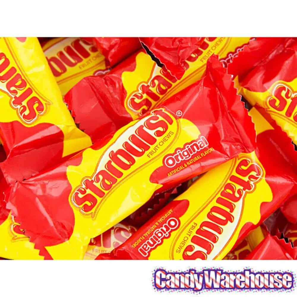 Starburst Fruit Chews Candy Fun Size Packs: 25LB Case