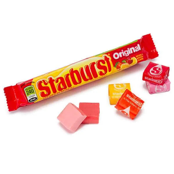 Starburst Fruit Chews Candy Packs - Original: 36-Piece Box