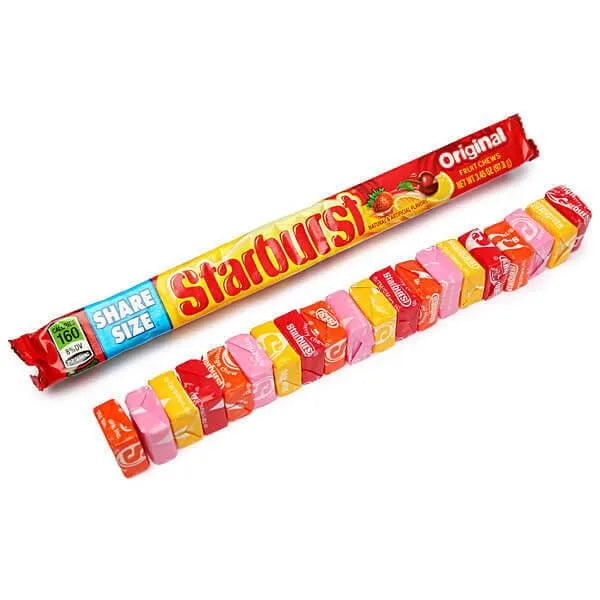 Starburst Fruit Chews King Size Candy Packs - Original: 24-Piece Box