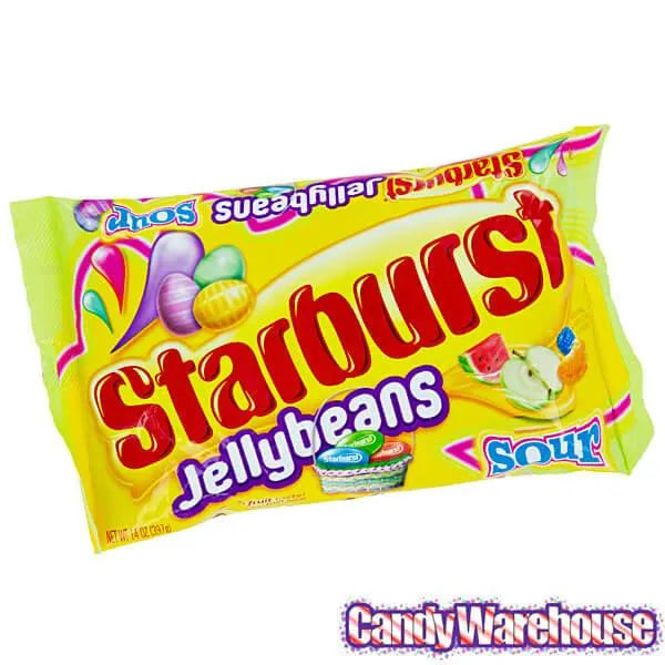 Starburst Jelly Beans - Sour Flavors Assortment: 14-Ounce Bag