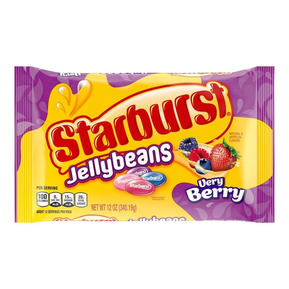 Starburst Jelly Beans - Very Berry: 12-Ounce Bag