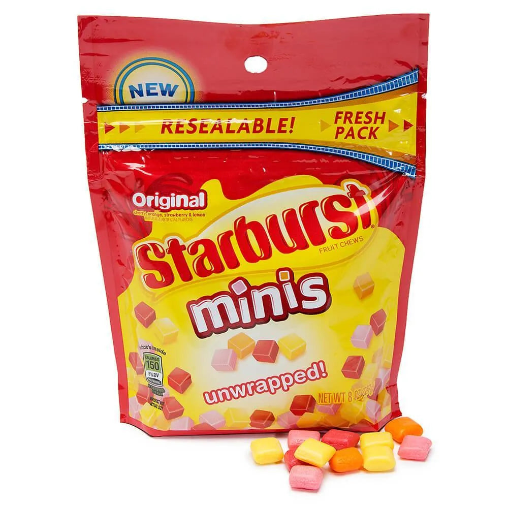 Starburst Minis Fruit Chews Candy - Original: 8-Ounce Bag