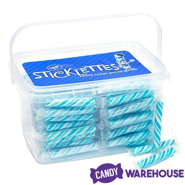 Sticklettes Petite Candy Sticks - Blue Raspberry: 150-Piece Tub