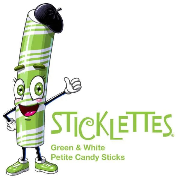 Sticklettes Petite Candy Sticks - Lime: 150-Piece Tub