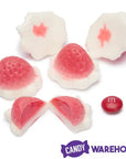 Strawberry & Cream Gummy Domes: 1KG Bag