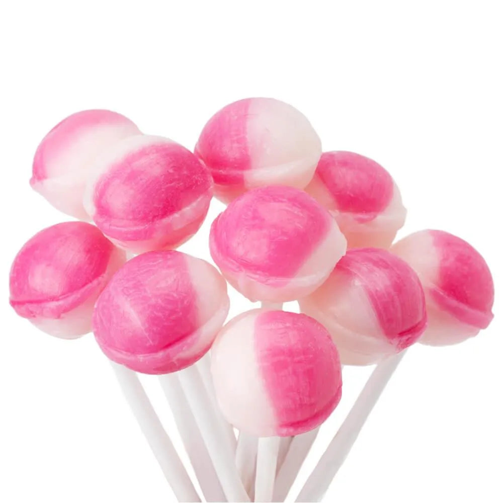 Strawberry & Cream Mini Ball Pops: 150-Piece Tub