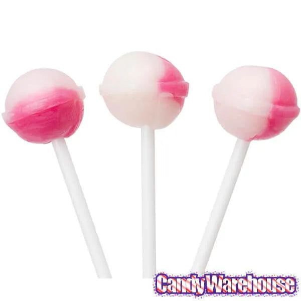 Strawberry & Cream Mini Ball Pops: 150-Piece Tub