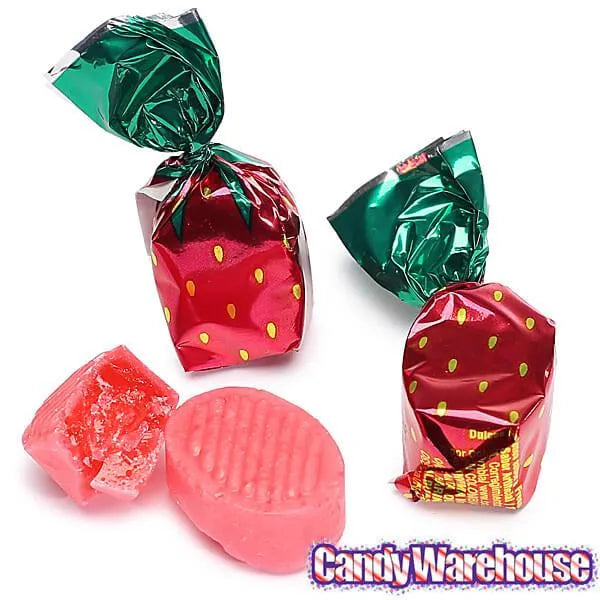 Strawberry Bon Bons Candy: 5LB Bag