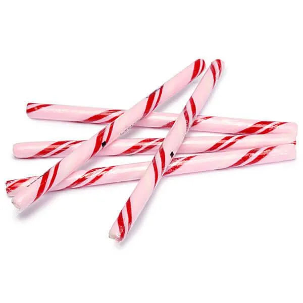 Strawberry Hard Candy Sticks: 100-Piece Box