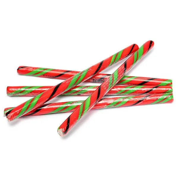 Strawberry Kiwi Hard Candy Sticks: 100-Piece Box