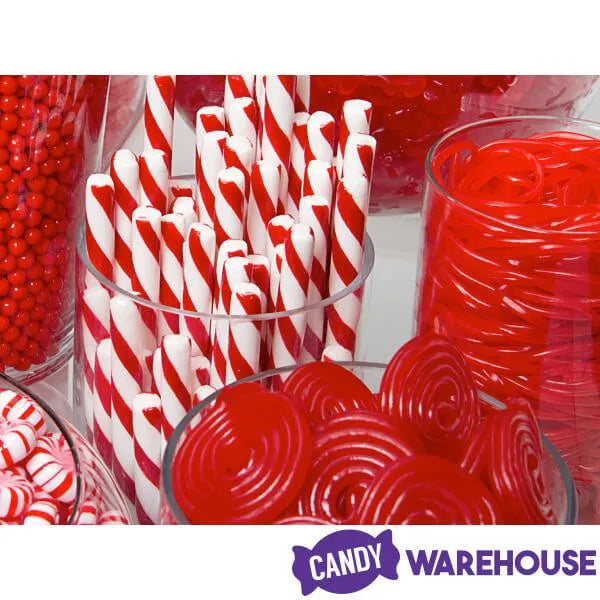 Strawberry Red Licorice Wheels: 2KG Bag