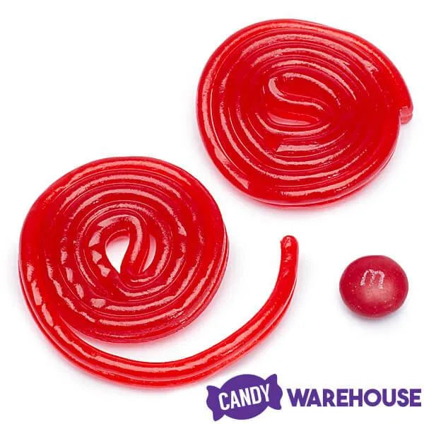 Strawberry Red Licorice Wheels: 2KG Bag