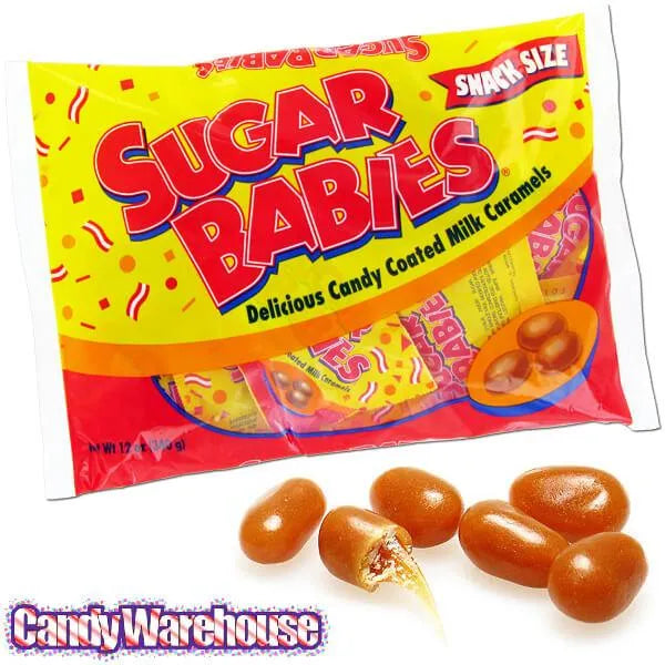 Sugar Babies Candy Snack Size Packs: 12-Ounce Bag