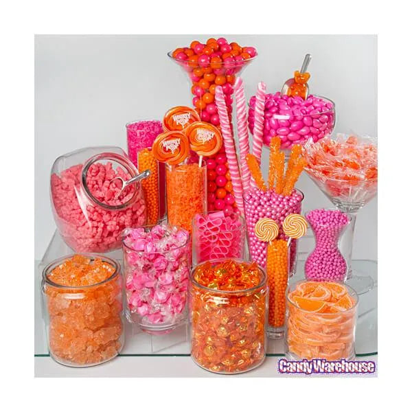 Sugar Candy Beads - Hot Pink: 2LB Bag