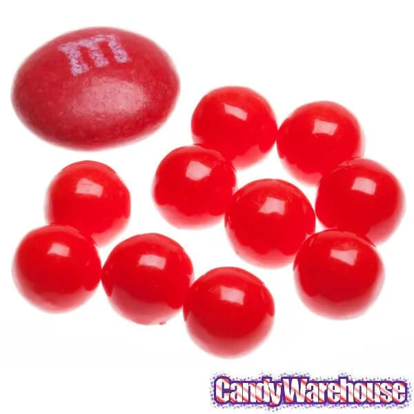 Sugar Candy Beads - Red: 2LB Bag