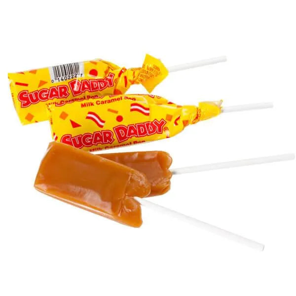 Sugar Daddy Caramel Pops: 48-Piece Box