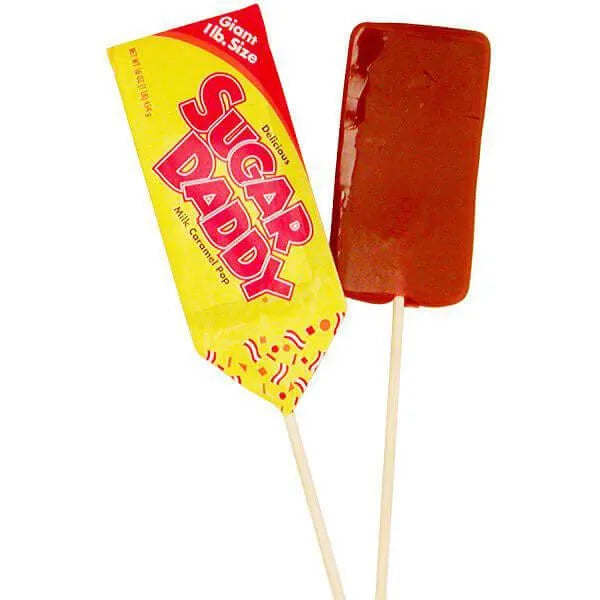 Sugar Daddy Giant 1-Pound Caramel Pop