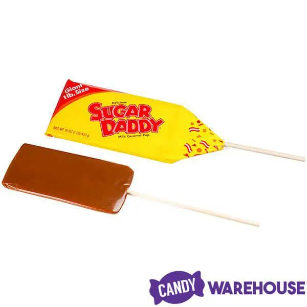 Sugar Daddy Giant 1-Pound Caramel Pop