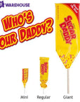 Sugar Daddy Giant 1-Pound Caramel Pop