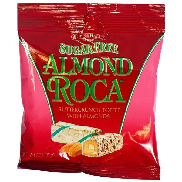 Sugar Free Almond Roca Candy Packs: 12-Piece Box