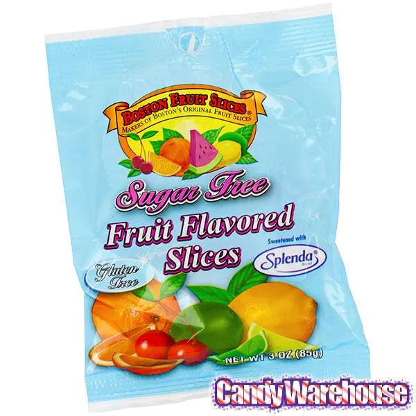 Sugar Free Mini Fruit Slices Candy: 160-Piece Box