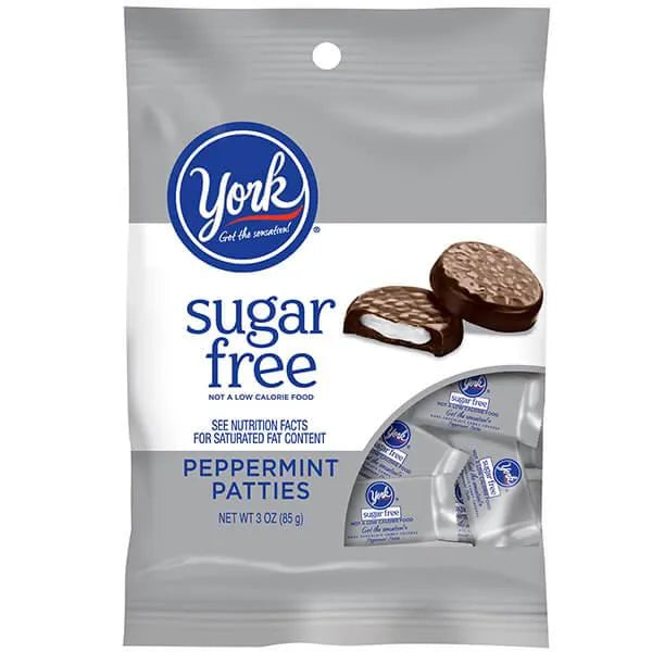 Sugar Free Mini York Peppermint Patties: 84-Piece Box