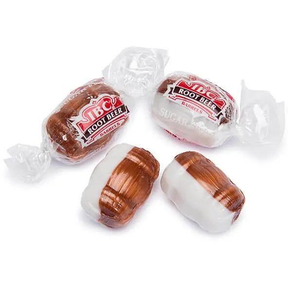 Sugar Free Root Beer Float Barrels Candy: 5LB Bag