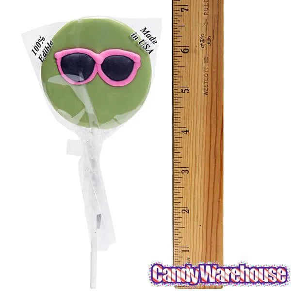 Summer Hard Candy Lollipops: 12-Piece Pack