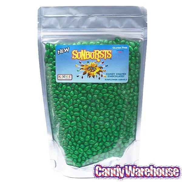 Sunbursts Chocolate Sunflower Seeds - Green: 1LB Bag