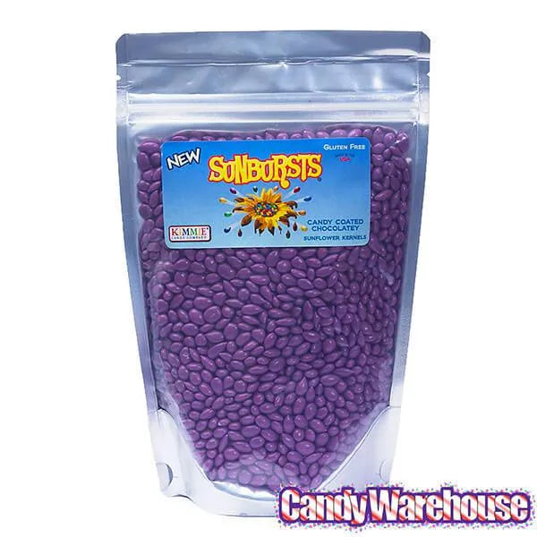 Sunbursts Chocolate Sunflower Seeds - Purple: 1LB Bag