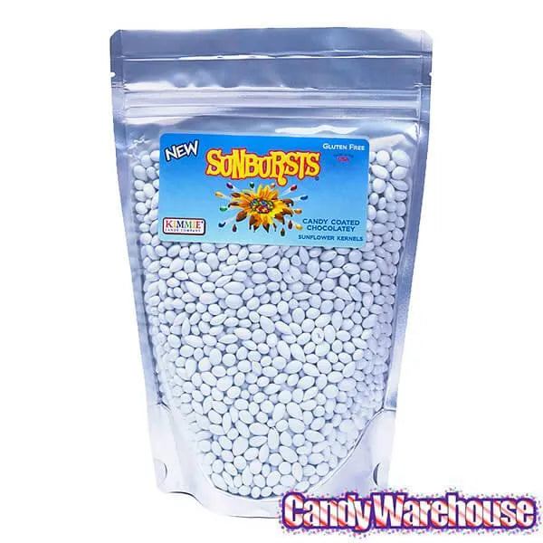 Sunbursts Chocolate Sunflower Seeds - White: 1LB Bag