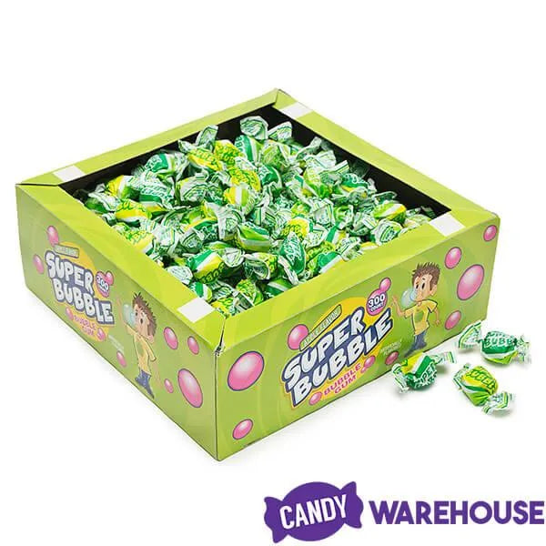 Super Bubble Gum - Apple: 300-Piece Box