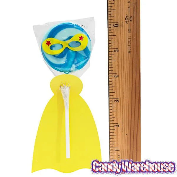 Superhero Lollipops: 12-Piece Box