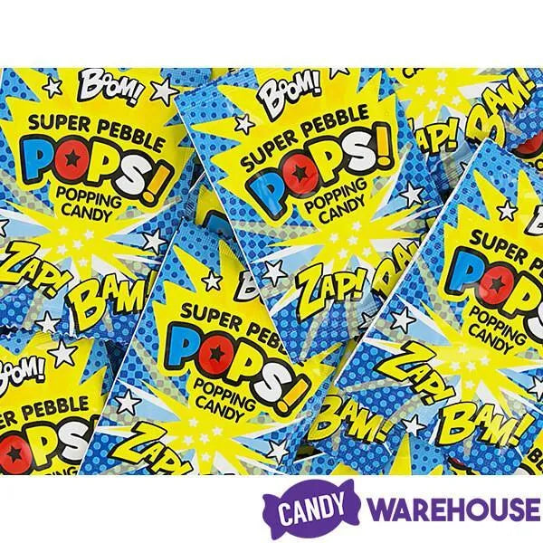 Superhero Popping Candy Fun Packs: 36-Piece Box