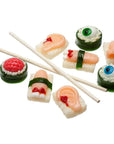 Sushi Body Parts Gummy Candy: 8-Piece Pack