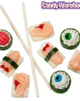 Sushi Body Parts Gummy Candy: 8-Piece Pack