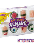 Sushi Body Parts Gummy Candy: 8-Piece Pack