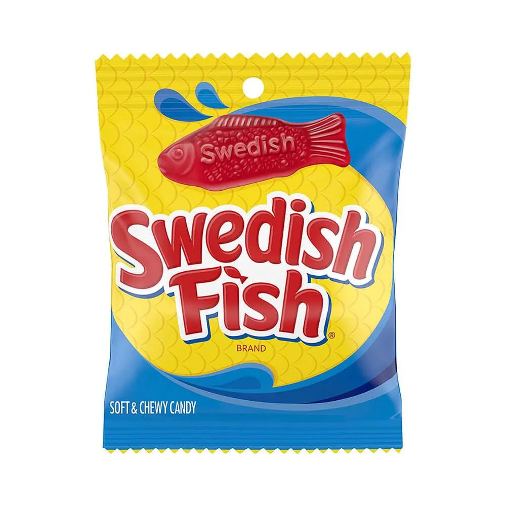 Swedish Fish Candy: 6LB Box