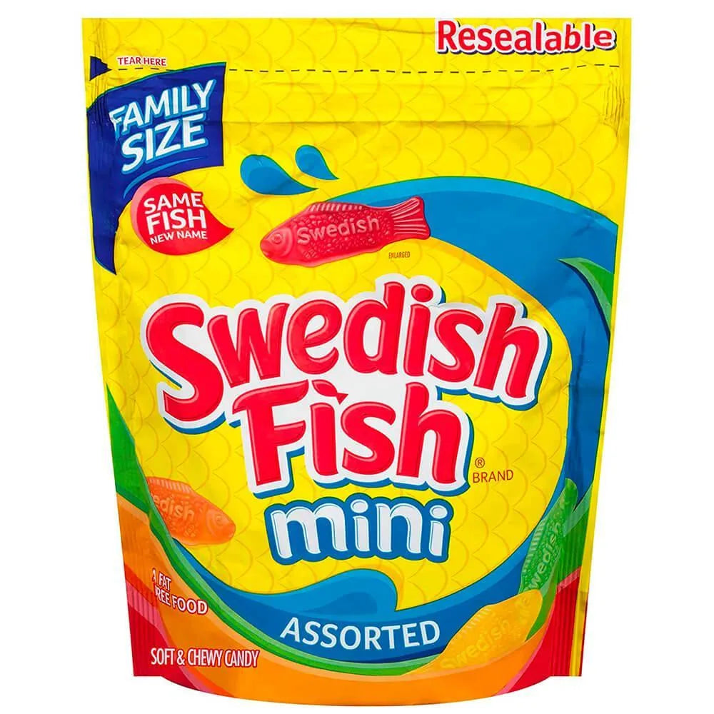 Swedish Fish Candy Assorted 1.8LB Bag